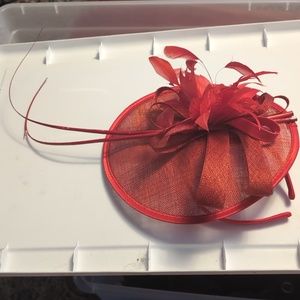 Net and Feather Fascinator